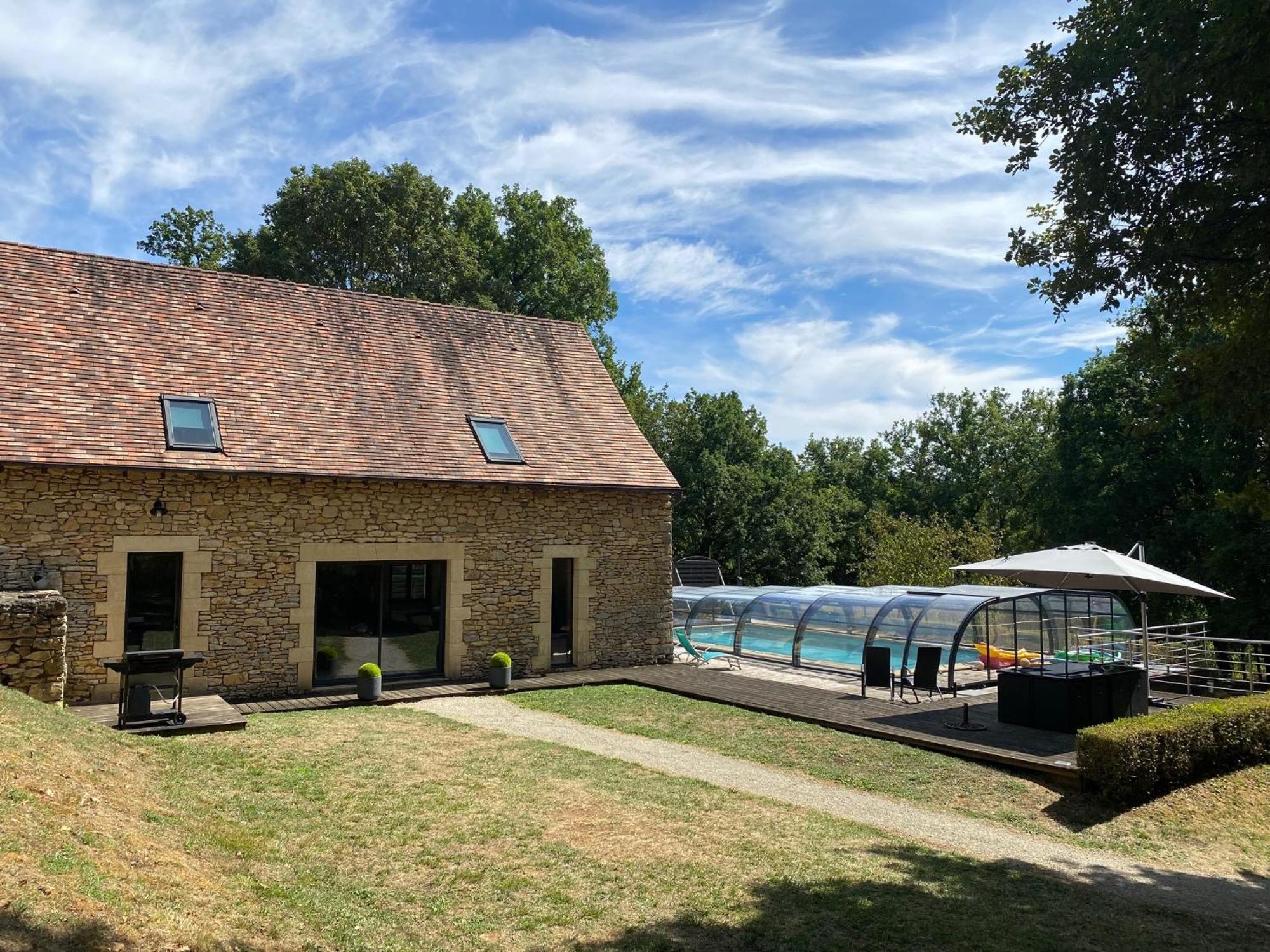 Вилла La Truffiere Du Vignou Archignac Экстерьер фото